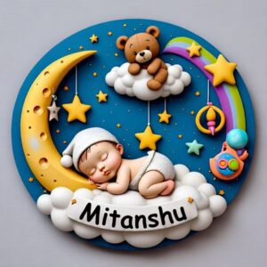 Handmade Cute Baby 3D Art