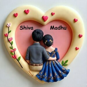 Handmade special Couple 3D Art