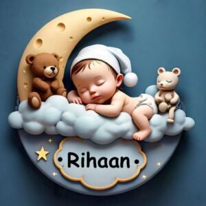 Handmade Lovely Baby 3D Art