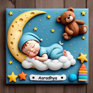Handmade Sweet Baby 3D Art